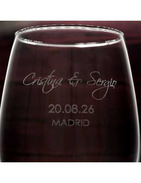 Copas de vino personalizadas