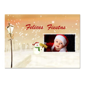 Tarjeta de felicitación de Navidad - Christmas personalizado con grabado o impresión profesional