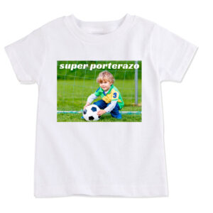 Camiseta personalizada niño personalizado con grabado o impresión profesional
