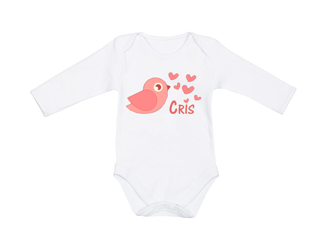 Body Manga Larga personalizado personalizado con grabado o impresión profesional