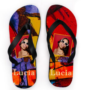 Chanclas personalizadas personalizado con grabado o impresión profesional