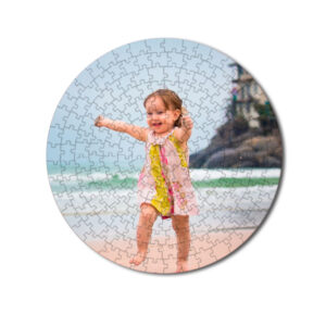 Puzzle personalizado redondo