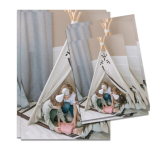 Mega foto poster personalizado con grabado o impresión profesional