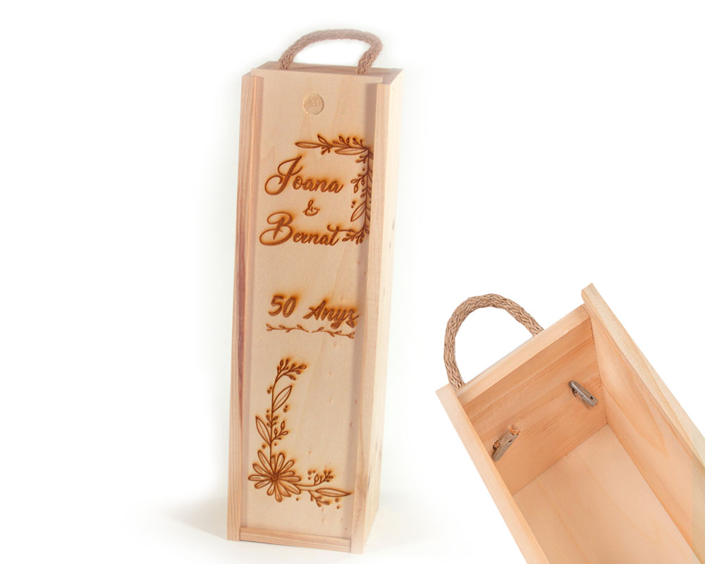 Copas de vino personalizadas grabadas en cristal resistente