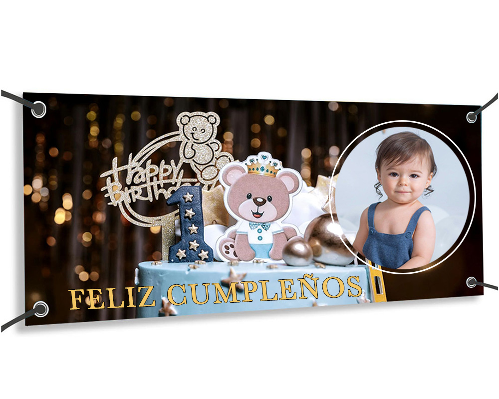 Pancarta personalizada a medida con grabado o impresión profesional