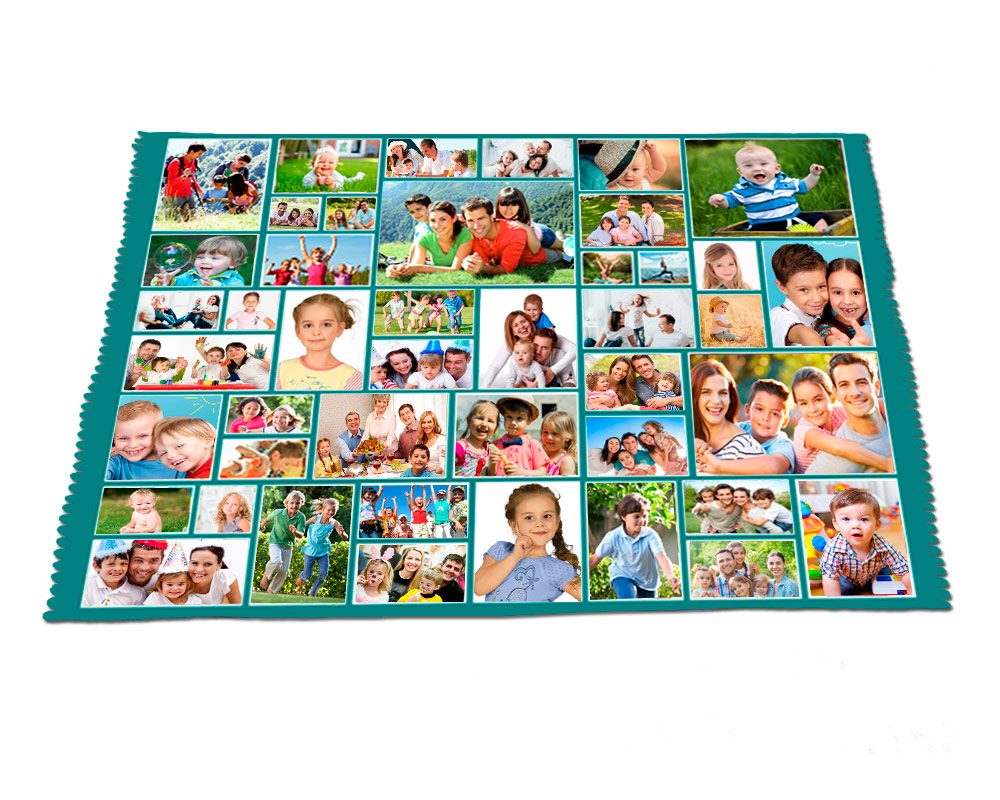 Manta personalizada Home con grabado o impresión profesional