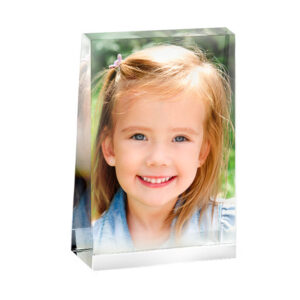 Cristal trapecio personalizado con grabado o impresión profesional