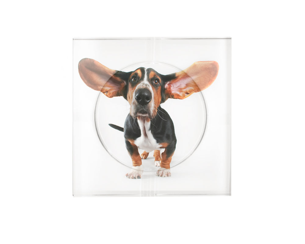 Cenicero de cristal personalizado con grabado o impresión profesional