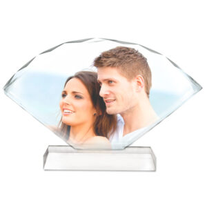 Cristal abanico personalizado con grabado o impresión profesional