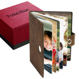 Pocket album personalizado con grabado o impresión profesional