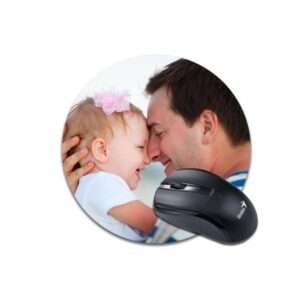 Alfombrilla ratón personalizada redonda