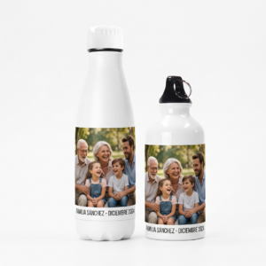 Botella personalizada personalizado con grabado o impresión profesional