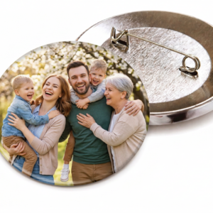 Pin personalizado personalizado con grabado o impresión profesional