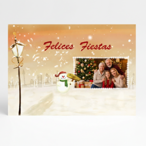 Tarjeta de felicitación de Navidad - Christmas personalizado con grabado o impresión profesional