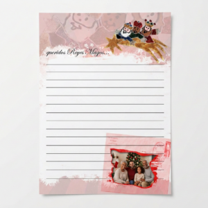 Carta a los Reyes Magos personalizado con grabado o impresión profesional