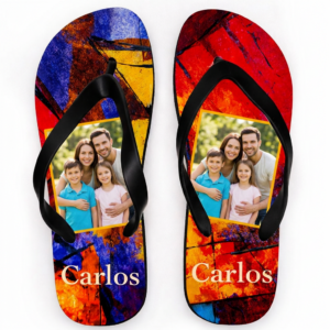 Chanclas personalizadas personalizado con grabado o impresión profesional