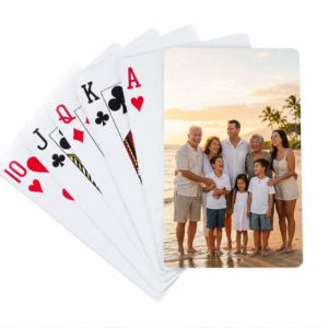 Baraja de cartas personalizada con grabado o impresión profesional