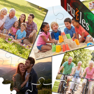 Puzzle personalizado pack 4 en 1