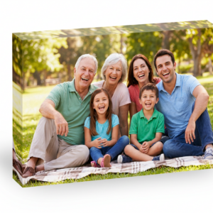 Foto lienzo personalizado con grabado o impresión profesional